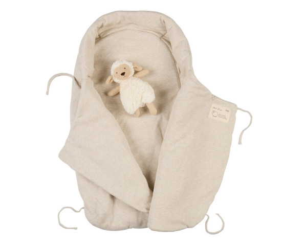 Voksi Wool Wrap sand
