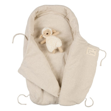 Voksi Wool Wrap sand