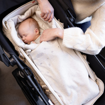 Voksi Wool Wrap sand