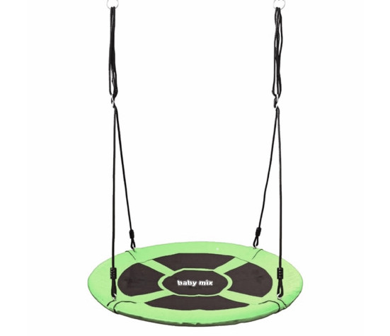 Houpací kruh čapí hnízdo 100 cm Baby Mix zelený