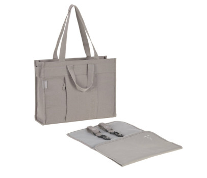 Green Label Tote Up Bag taupe