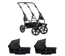 Tfk set duo2 frame 2025 - air chamber wheel + carrycot black