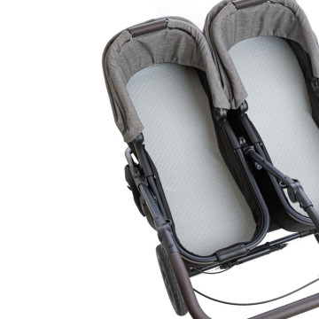 Tfk set duo2 frame 2025 - air chamber wheel + carrycot black