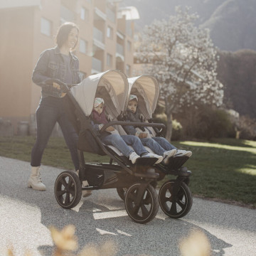 Tfk set duo2 frame 2025 - air chamber wheel + carrycot olive