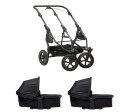 Tfk set duo2 frame 2025 - air wheel + carrycot black