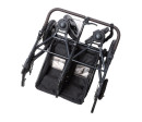 Tfk set duo2 frame 2025 - air wheel + carrycot prem. grey