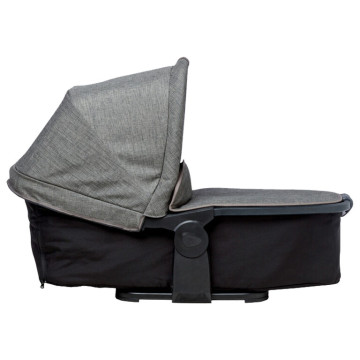 Tfk set duo2 frame 2025 - air wheel + carrycot prem. grey