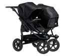 Tfk set duo2 frame 2025 - air wheel carrycot + seat black