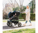 Tfk set duo2 frame 2025 - air wheel carrycot + seat black