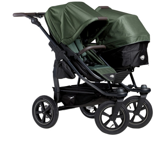 Tfk set duo2 frame 2025 - air wheel carrycot + seat olive