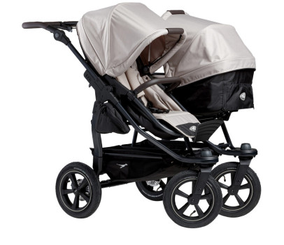 Tfk set duo2 frame 2025 - air wheel carrycot + seat sand
