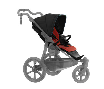 Tfk stroller seat unit mono/pro anthracite with red highlights