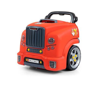 Realistický model přední části auta s otevírací kapotou Milly Mally N-GINE red