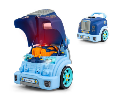 Realistický model přední části auta s otevírací kapotou Milly Mally N-GINE blue