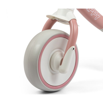 Dětské odrážedlo kolo Milly Mally Skippy pink, Růžová