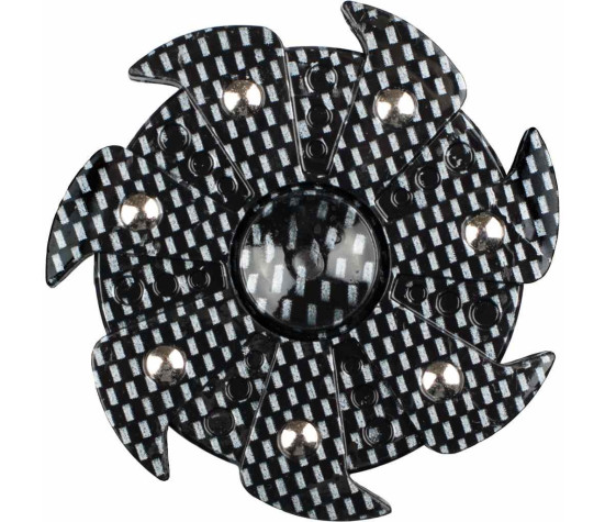 Fidget Spinner Bayo šedý