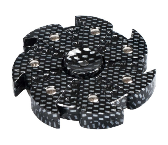 Fidget Spinner Bayo šedý