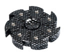 Fidget Spinner Bayo šedý