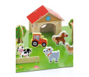 Dětské dřevěné 3D puzzle Viga Farma