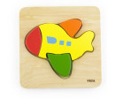 Dřevěné puzzle pro nejmenší Viga Letadlo
