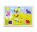 Dětské dřevěné puzzle Viga Louka