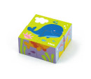 Dřevěné puzzle kostky pro nejmenší Viga Velryba
