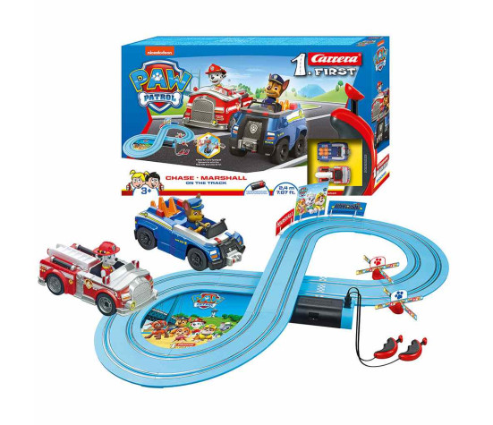 Autodráha Carrera FIRST Paw Patrol On the Track 2,4m