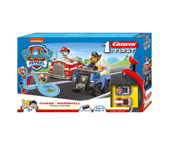 Autodráha Carrera FIRST Paw Patrol Track Patrol 2,9m