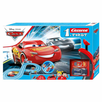 Autodráha Carrera FIRST Cars - Power Duell 2,4m, Multicolor
