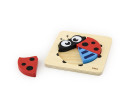 Dřevěné puzzle pro nejmenší Viga Beruška