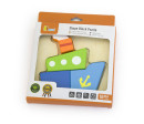 Dřevěné puzzle pro nejmenší Viga Loďka