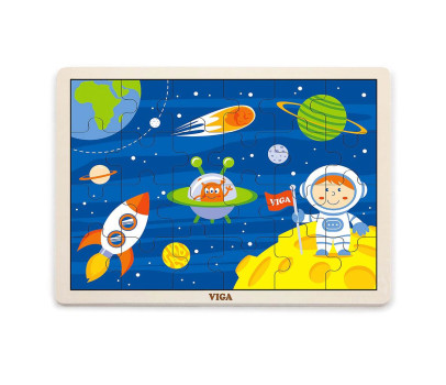Dětské dřevěné puzzle Viga Cosmos