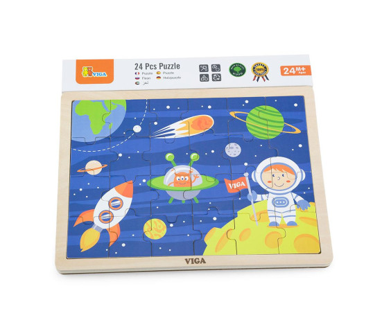 Dětské dřevěné puzzle Viga Cosmos