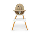 Jídelní židlička Milly Mally 2v1 Malmo beige