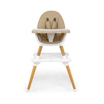 Jídelní židlička Milly Mally 2v1 Malmo beige