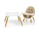 Jídelní židlička Milly Mally 2v1 Malmo beige