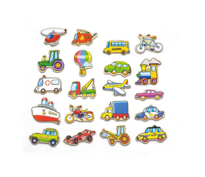 Magnety pro děti Viga Auta