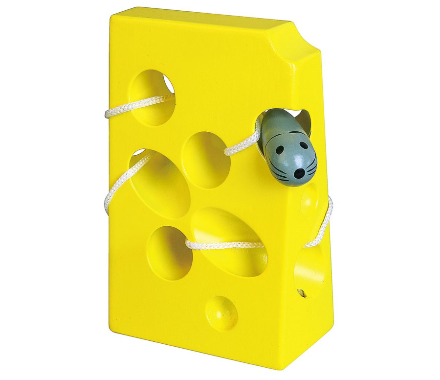 Dřevěná hra Viga Myška v sýru