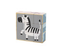 Dřevěné puzzle kostky Viga zvířata 9 dílů, Multicolor Dřevěné puzzle kostky Viga zvířata 9 dílů, Multicolor