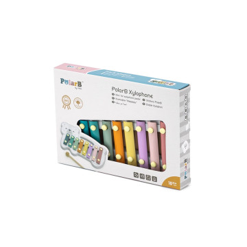 Dřevěný xylofon Viga Lední medvěd, Multicolor