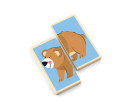 Dřevěná puzzle Viga Zvířátka 36ks Dřevěná puzzle Viga Zvířátka 36ks