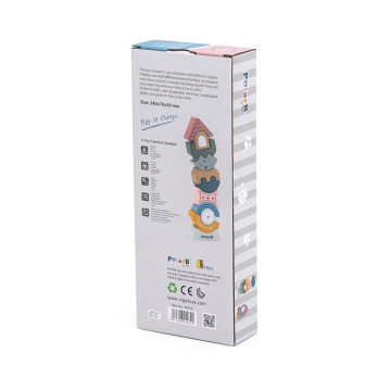 Dřevěná věž Viga, Multicolor