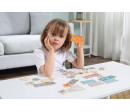Dřevěné puzzle s čísly Viga
