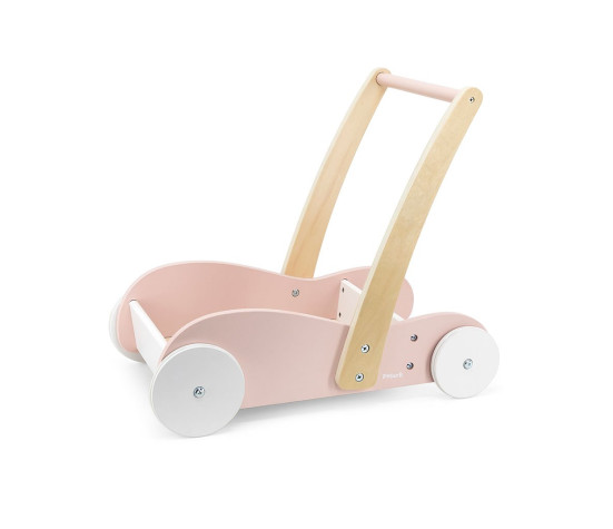 Dřevěné chodítko Viga Pink