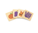 Dřevěné puzzle Barvy Viga