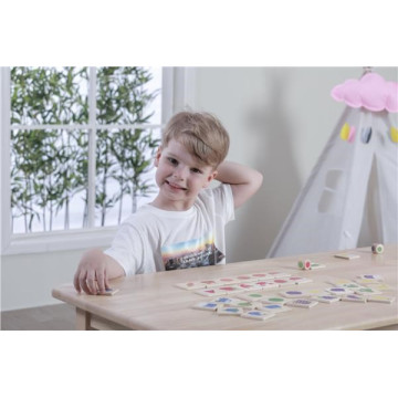 Dřevěné puzzle Barvy Viga