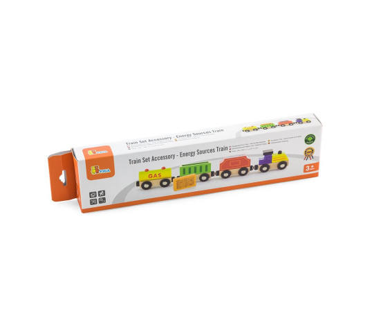 Dětský dřevěný magnetický vlaček Viga Nákladní