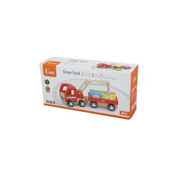 Dřevěný magnetický jeřáb Viga, Multicolor