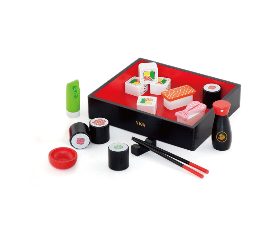 Dřevěné sada sushi Viga Dřevěné sada sushi Viga