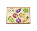 Dřevěné vkládací puzzle zelenina Viga